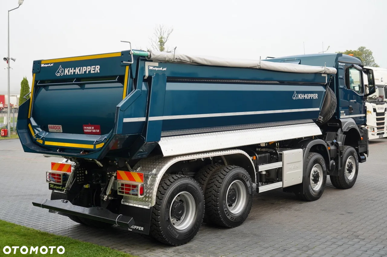 MAN TGS 41.480 / 8X8 / WYWROTKA / AUTOMAT / FABRYCZNIE NOWY / BARDZO BOGATE WYPOSAŻENIE / - 12