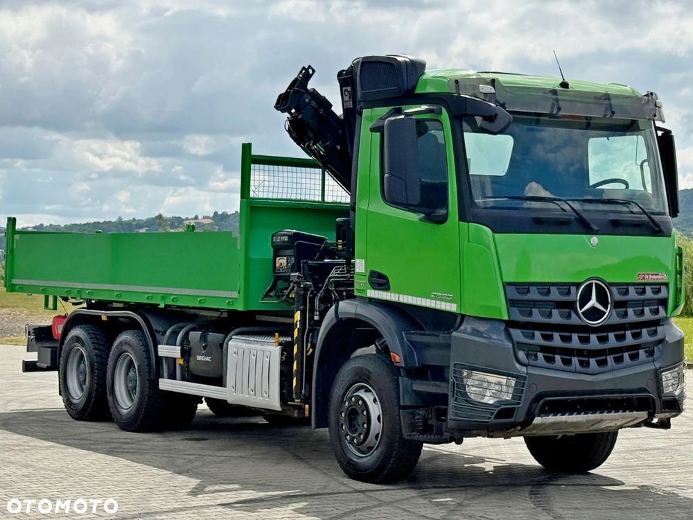 Mercedes-Benz AROCS 2636 * WYWROTKA 6,00 m * HIAB 122 ES - 3 HIPRO /6x4 - 3