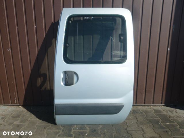 DRZWI LEWE BOCZNE PRZESUWNE SUWANE KOMPLETNE RENAULT KANGOO I LIFT KOLOR TEB64 03-08 - 2