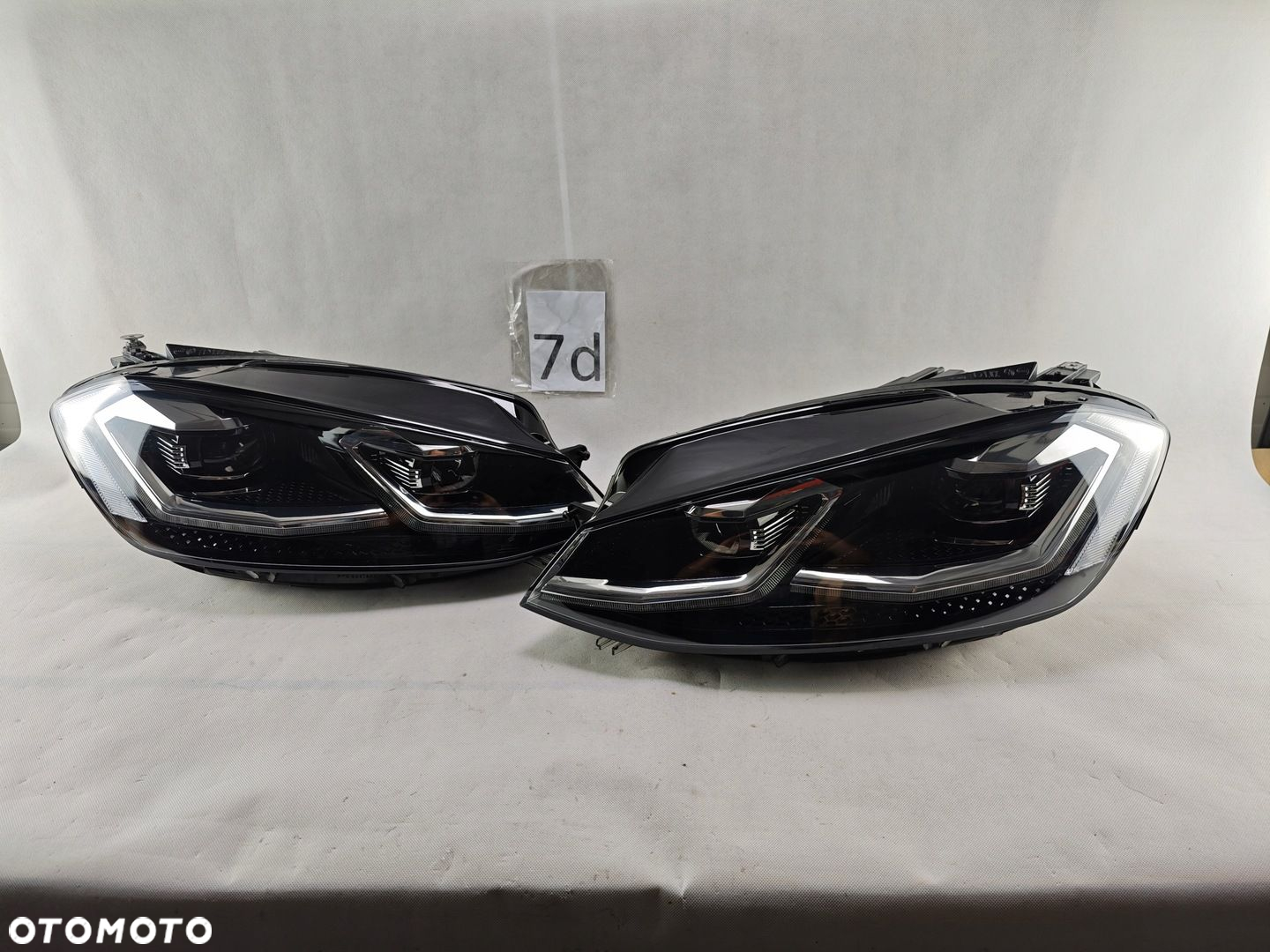VW GOLF VII 7 LIFT FULL LED LEWY PRAWY REFLEKTOR LAMPA LEWA PRAWA 5G1 - 2