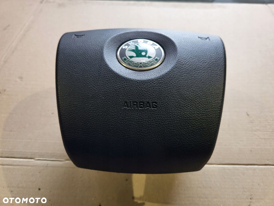 SKODA OCTAVIA II AIR BAG KIEROWCY 1Z0880201N - 2