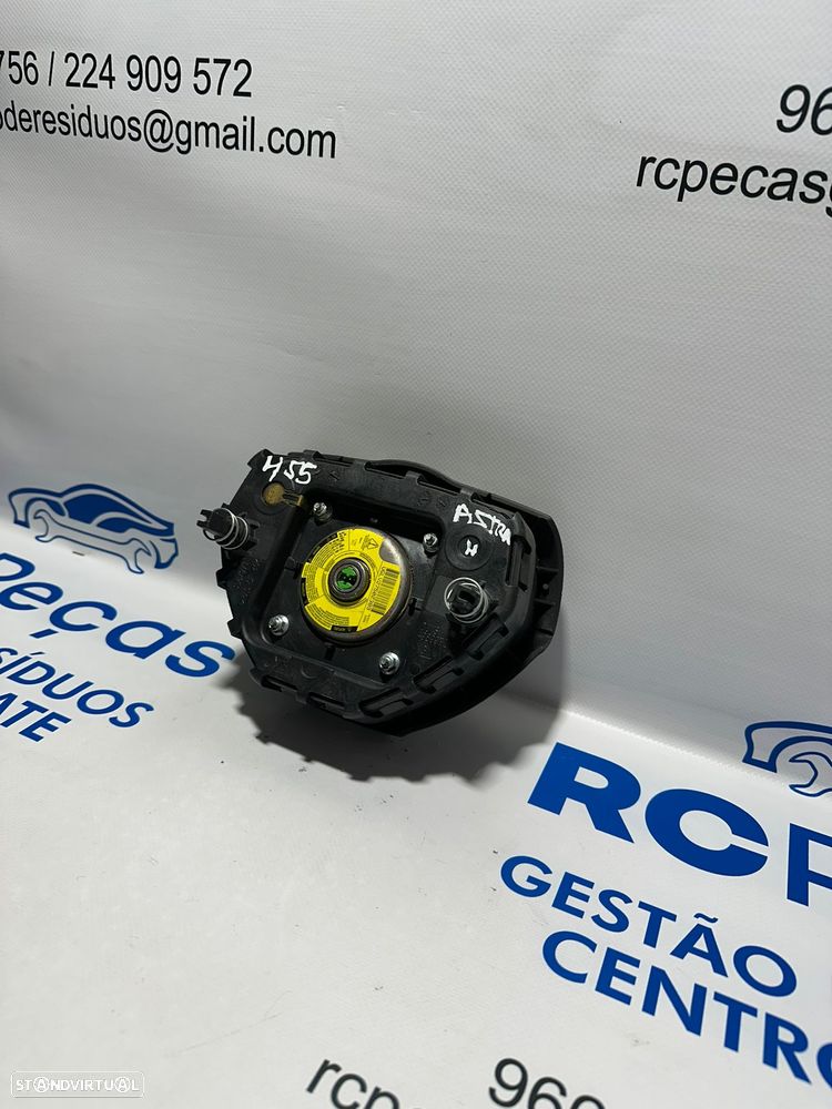.Airbag Volante Condutor GM Opel Astra H 93862634 2004 - 2009 - 8