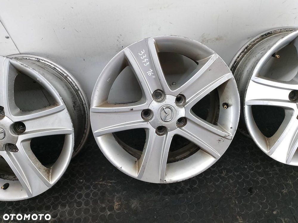 FELGI ALUMINIOWE KOMPLET 16 MAZDA 6 I LIFT KA036 5x114,3 - 8