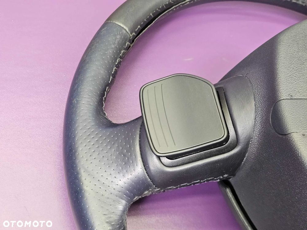 Kierownica Trzy 3 Ramienna Czarna Pikowana Skóra Łopatki Automat Air Bag Poduszka AUDI A6 C6 A4 B7 A3 8P - 29