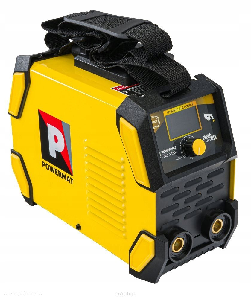 SPAWARKA INWERTOROWA INWERTEROWA LCD MMA PULSE TIG-LIFT 330A IGBT 6,7 kVA - 5
