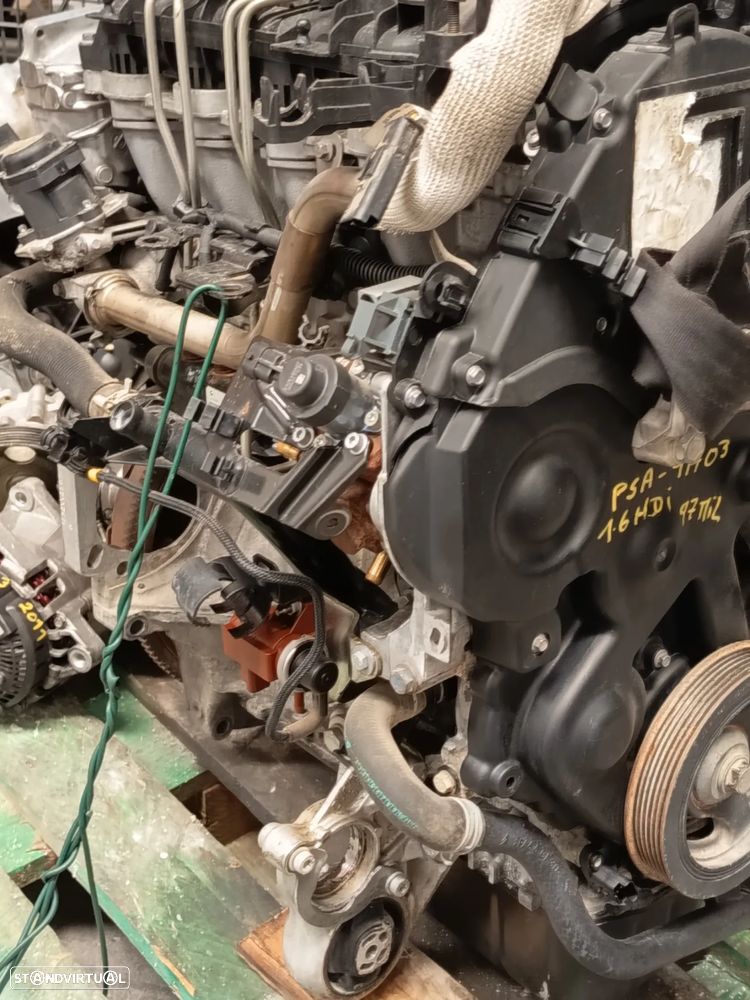 Motor Peugeot/Citroen 1.6 HDI 75cv Ref: 9H03 - 3