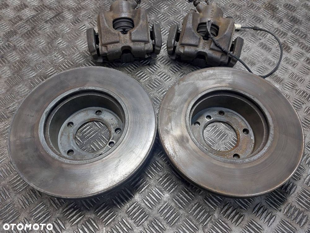 TARCZE HAMULCOWE PRZÓD + KLOCKI + ZACISKI BMW E91 318i ATE - 3