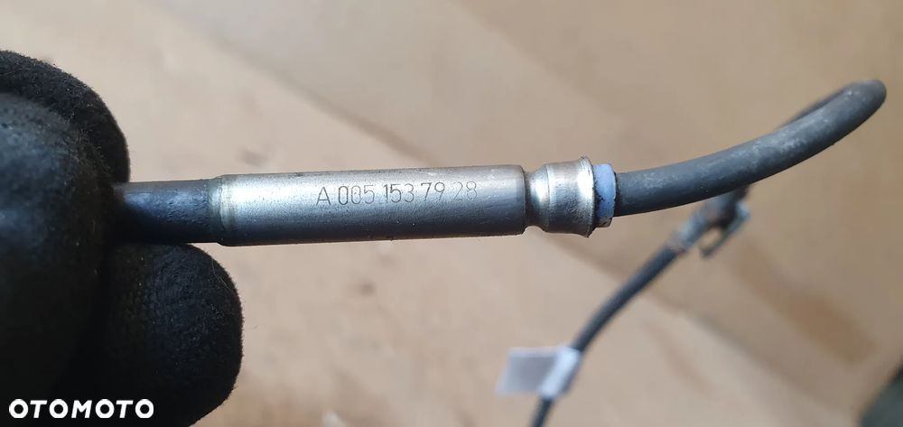 Sonda czujnik temperatury spalin Mercedes ML W164 3.0 CDI A0051537928 - 6