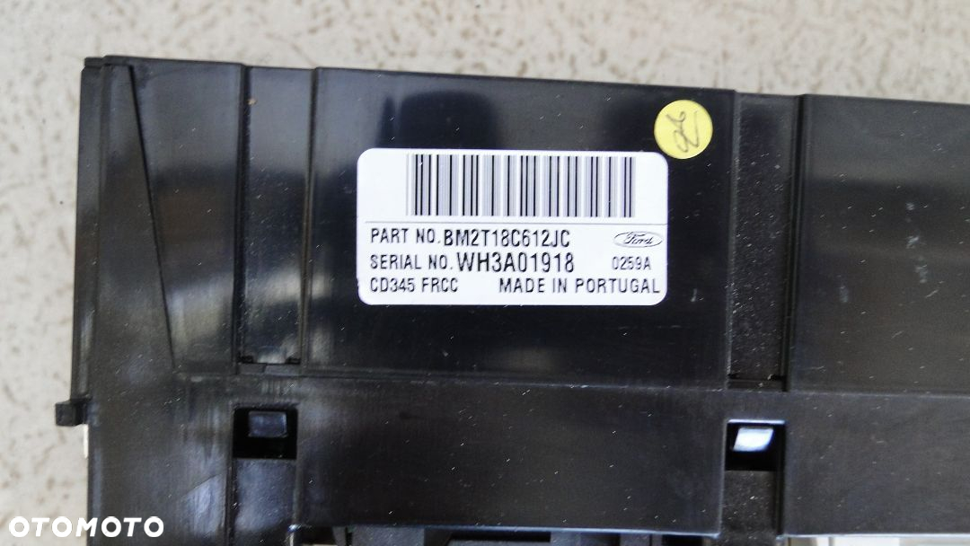 FORD MONDEO MK4 MODUŁ STEROWNIK KLIMATYZACJI BM2T18C612JC - 3