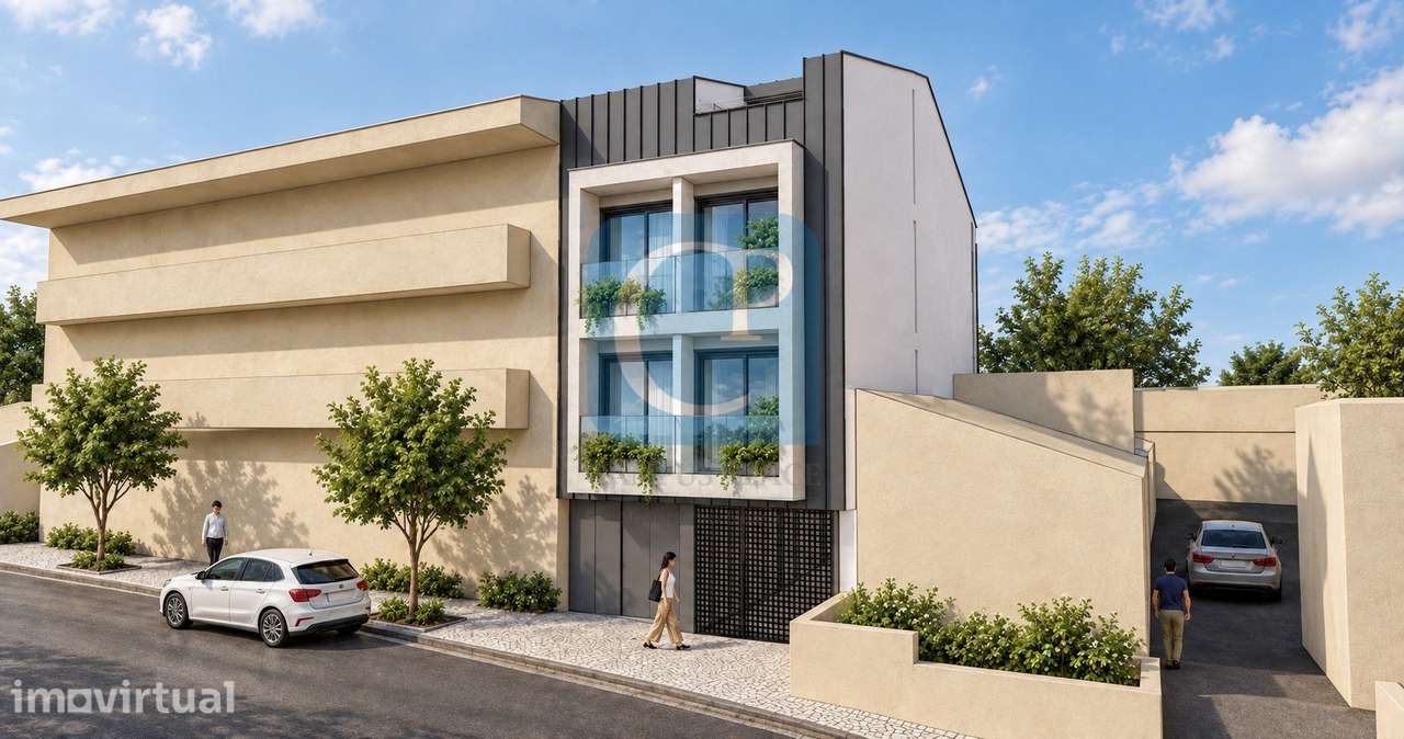 Apartamento T1 com dois terraços no Edifício 94, Pedrouços, Maia - Grande imagem: 4/8