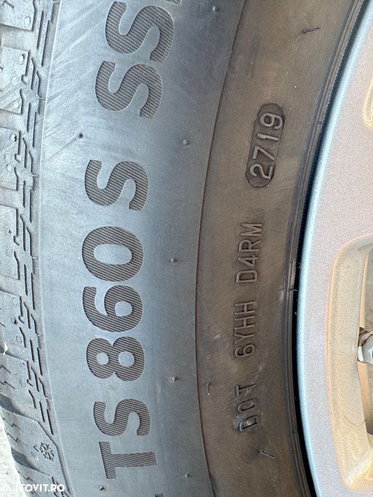 Vând jante originale BMW X7 G07 pe 20” cu anvelope iarnă - 18