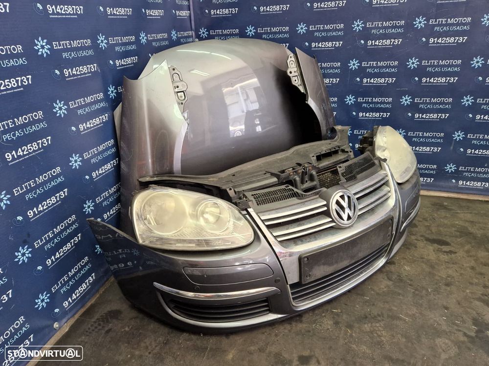 Frente completa usada VW JETTA GOLF V VARIANT VOLKSWAGEN 2.0 TDI capot parachoques oticas guardalamas