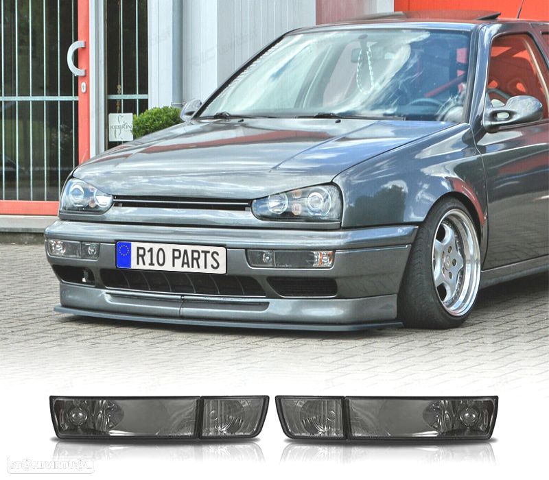 PISCAS VOLKSWAGEN VW GOLF 3 VENTO 92-98 CROMADO FUMADO - 1