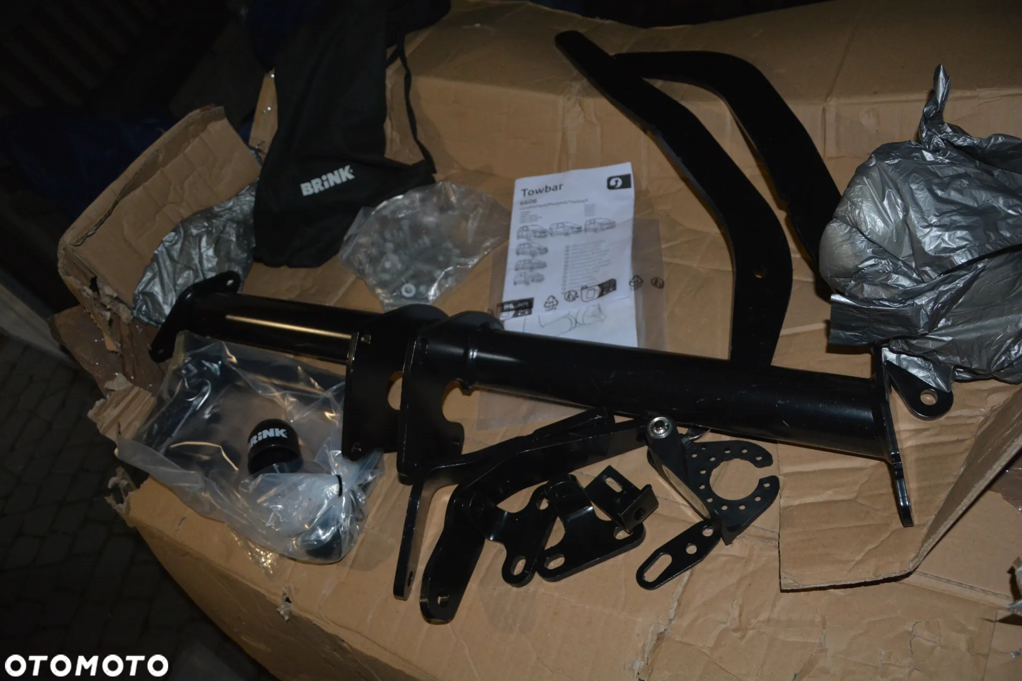 Citroen Berlingo / Opel Combo/ Toyota Proace /hak holowniczy wypinany na klucz - 2
