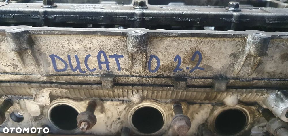 Głowica silnika kompletna wałki Fiat Ducato III 2.2 JTD TDCI 6C1Q-6K537-AB - 8