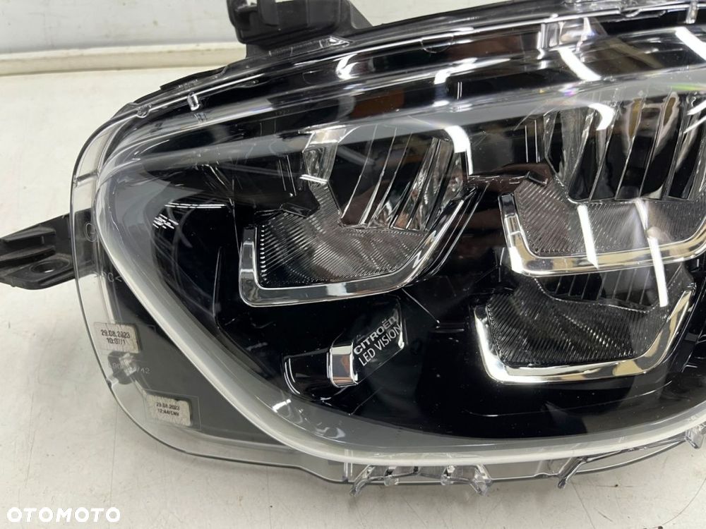 Lampa reflektor Citroen C3 III LIFT 20-24r. lewa przednia FULL LED VISION Europa oryginal lewy przód - 6