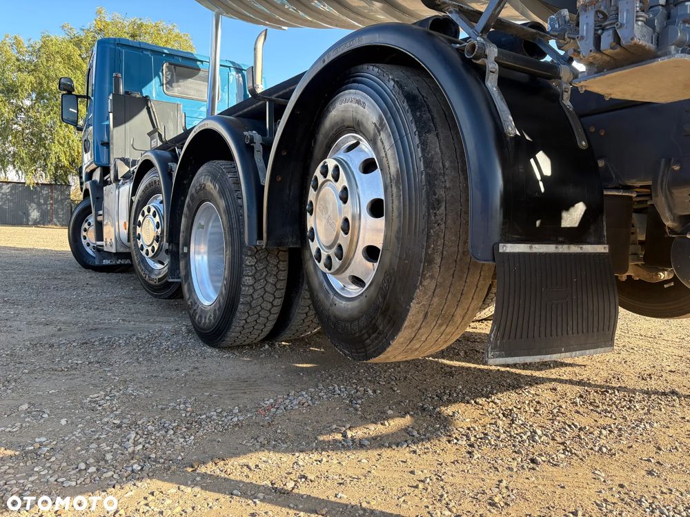 Scania R420 8x2 CEMENTOWÓZ, BECZKA ASENIZACYJNA, - 20