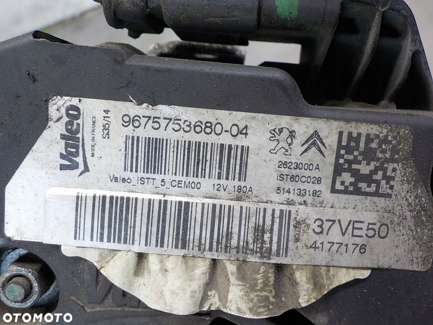 PEUGEOT 3008 1.6 E-HDI ALTERNATOR 9675753680-04 - 4