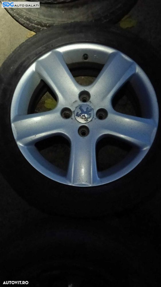 Janta Roata Aliaj 205 55 R16 Peugeot 307 2001 - 2008 [M9194] - 3