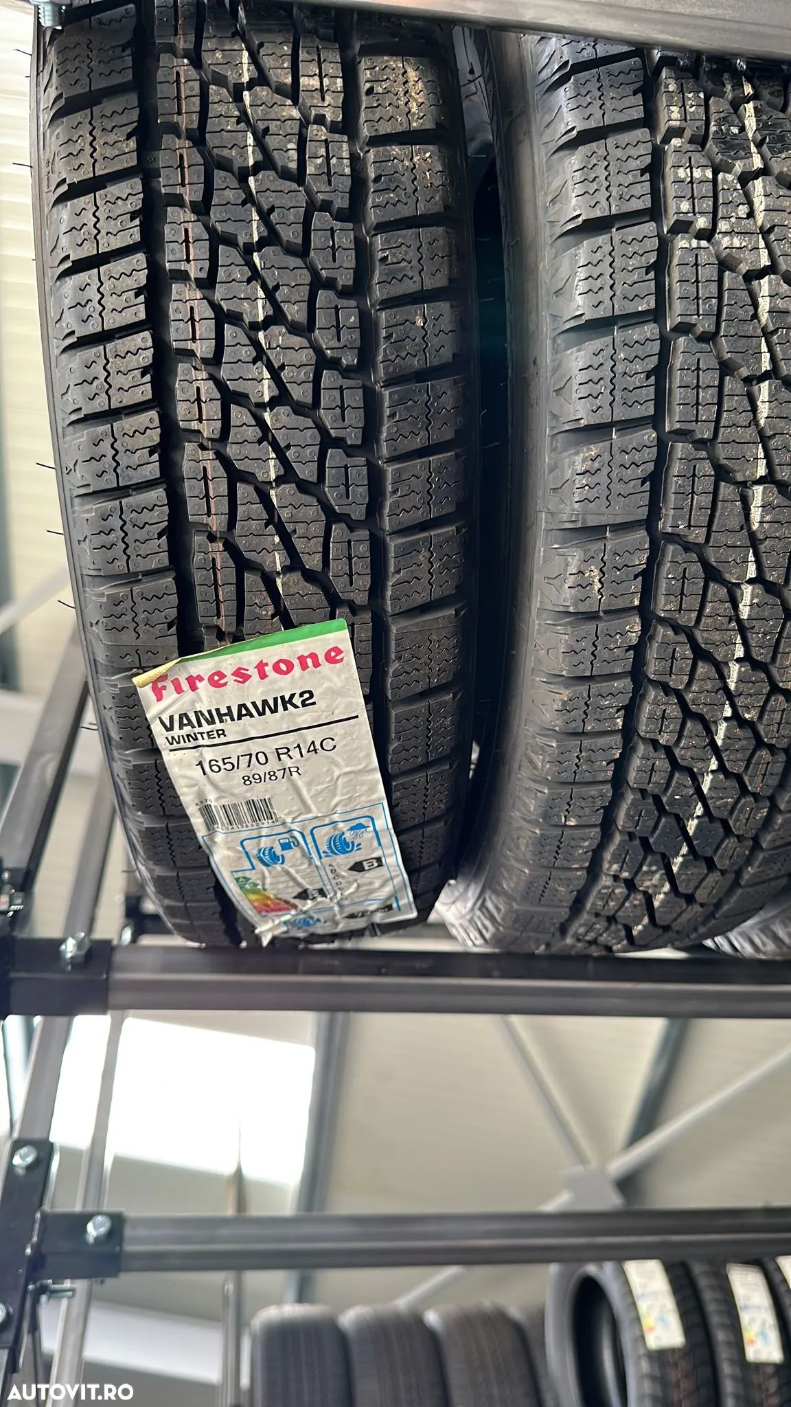 Anvelope iarna noi 165/70/14C Firestone WINTER 89/97R - 1
