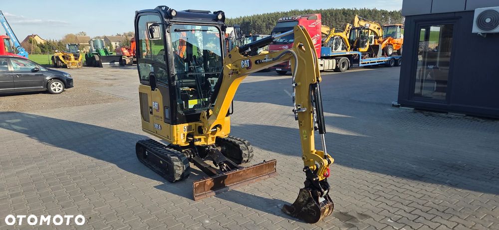 Caterpillar <<CAT 301.6, 2023r, 530MTG!, 1900kg, jazda w joystiku!z Niemiec!2 łyżki>> - 4