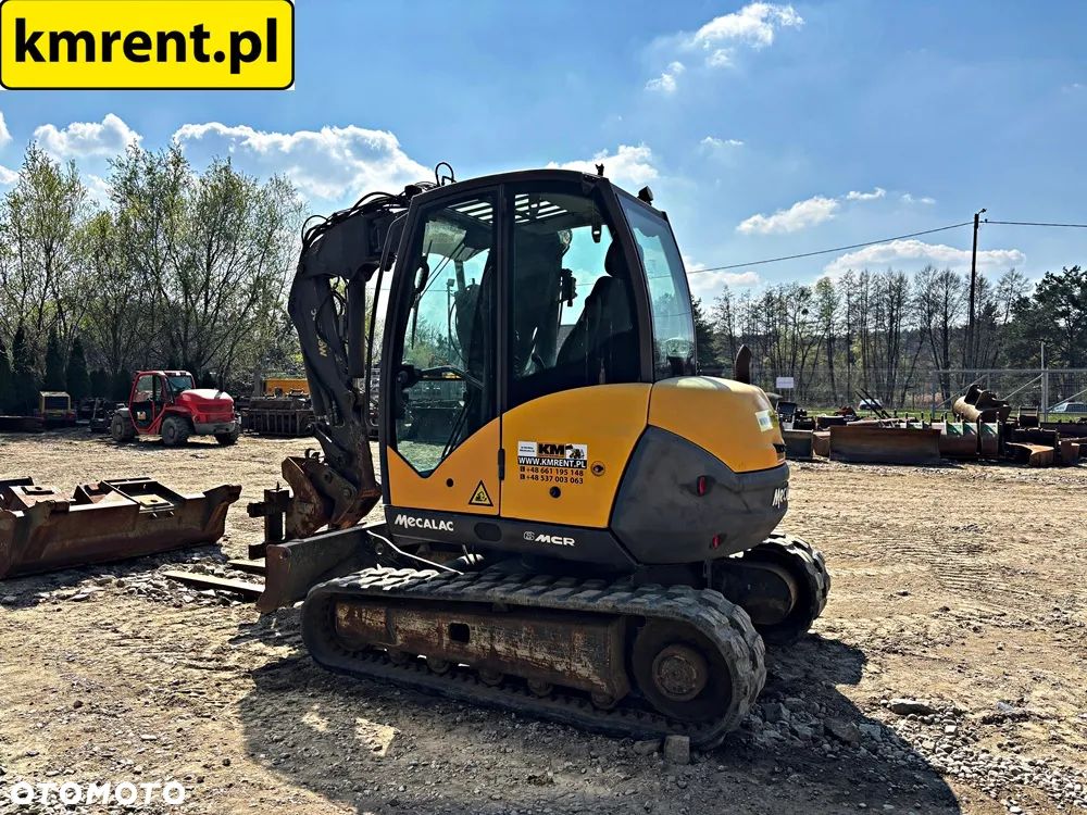 Mecalac 6 MCR MINI-KOPARKA 2014R. MTH: 2887! | 8 MCR JCB 8055 8050 55 Z 51 Z VOLVO ECR 48 CAT 305 KUBOTA KV YANMAR VIO KOMATSU PC50 - 20
