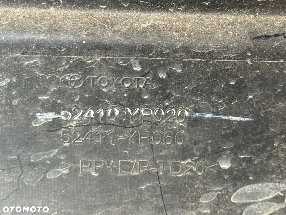Spoiler / Zderzak przód Toyota Hilux VIII 52410-YP020 - oryginał (szary) - 4