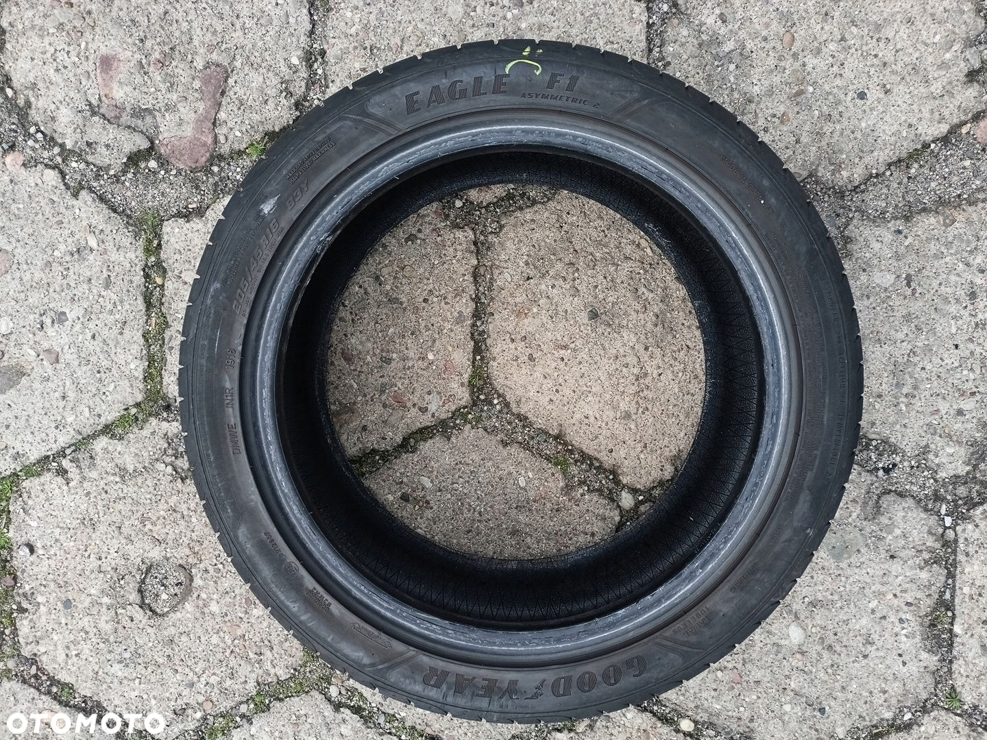 205/45R16 Goodyear Eagle F1 Asymmetric 2 komplet opon lato 7,2mm - 7