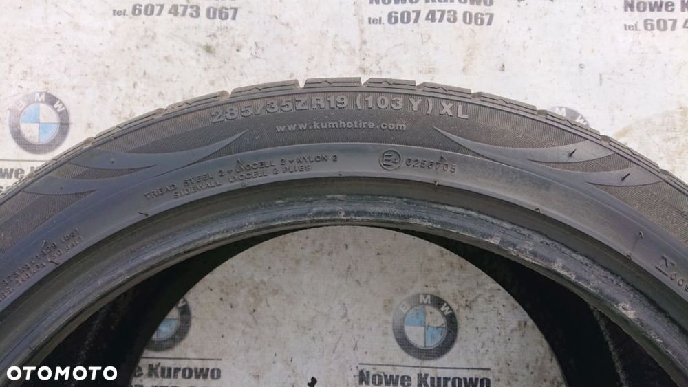 Opona Kumho ECSTA LE Sport 285/35/19  5mm - 4