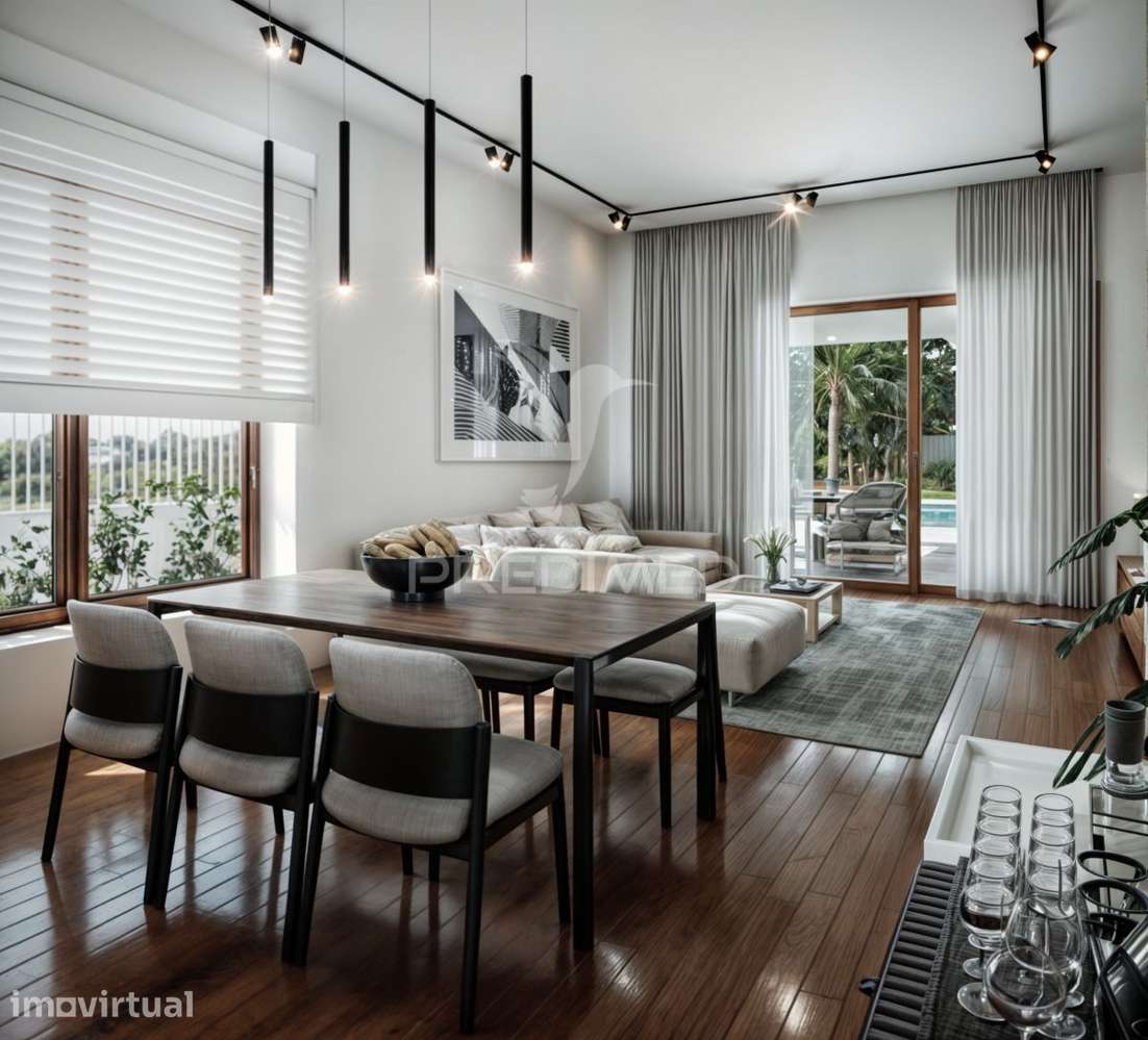 Moradia Nova T3 Contemporânea com Piscina - Grande imagem: 4/12