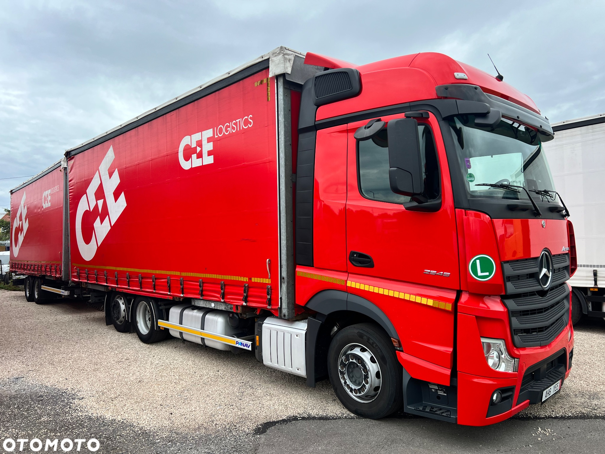 Mercedes-Benz ACTROS  MP5 euro6 6x2 jumbo zestaw  120m 38palet - 5