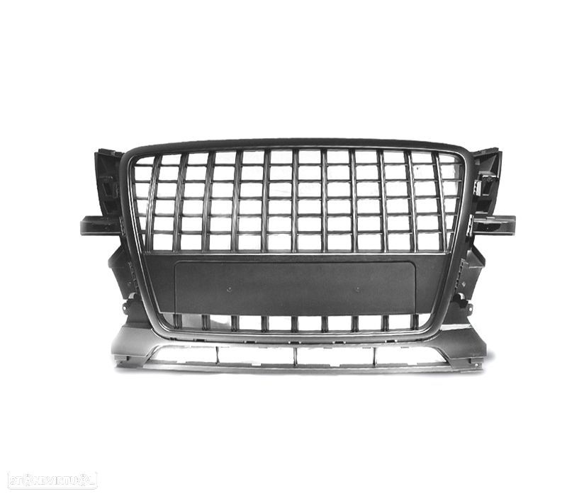 GRELHA FRONTAL AUDI Q5 08- LOOK S LINE PRETO - 1