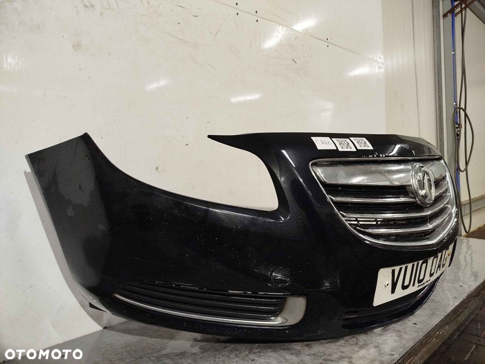 ^ ZDERZAK PRZÓD PRZEDNI OPEL INSIGNIA A I 1 Z20R CZARNY - 3