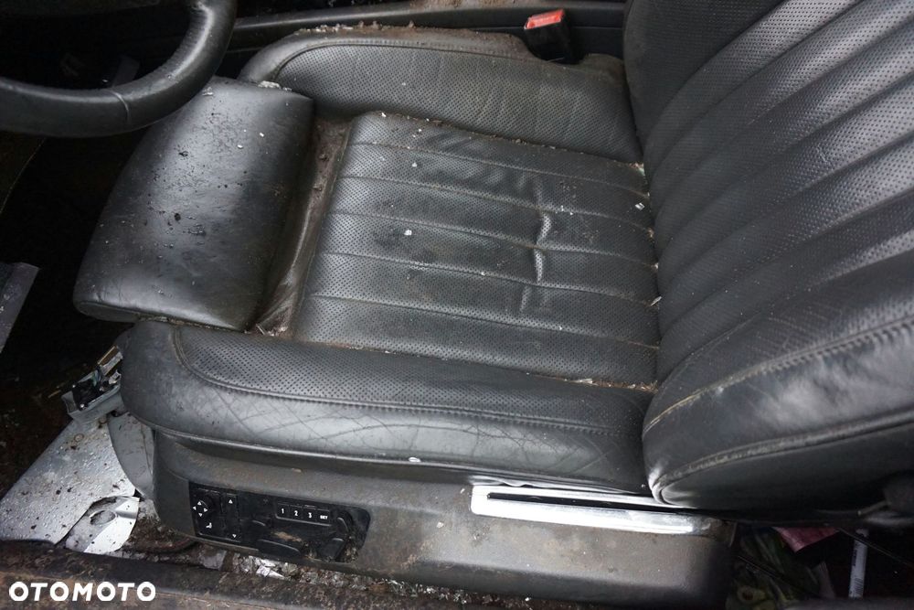 FOTELE FOTEL PRZEDNI LEWY PRAWY KANAPA WNĘTRZE PHAETON  GRZANE PAMIĘĆ CZARNA SKÓRA BOCZKI PODŁOKIETNIK VOLKSWAGEN 2002-2016 - 2