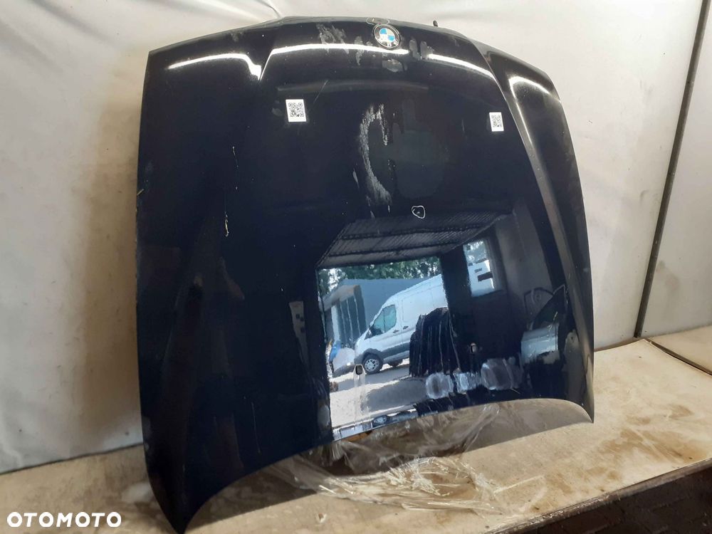 $ MASKA POKRYWA SILNIKA BMW E39 5 SERIA CZARNY SHWARZ 2 - 3