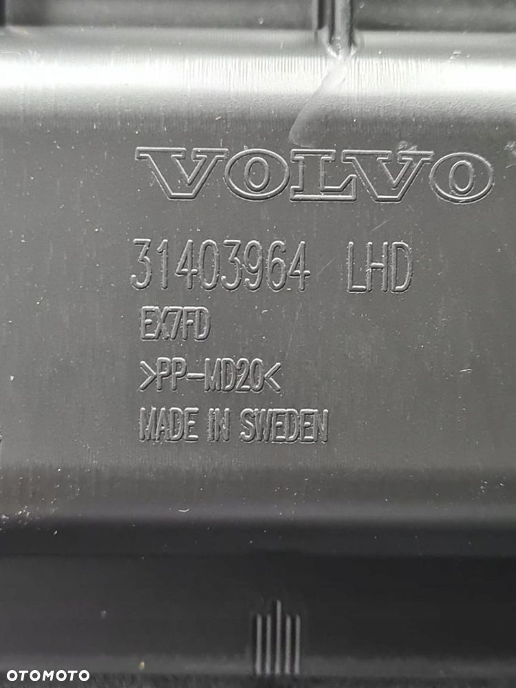 DESKA ROZDZIELCZA KONSOLA V90 S90 KOKPIT VOLVO SKORA SKÓRA - 12