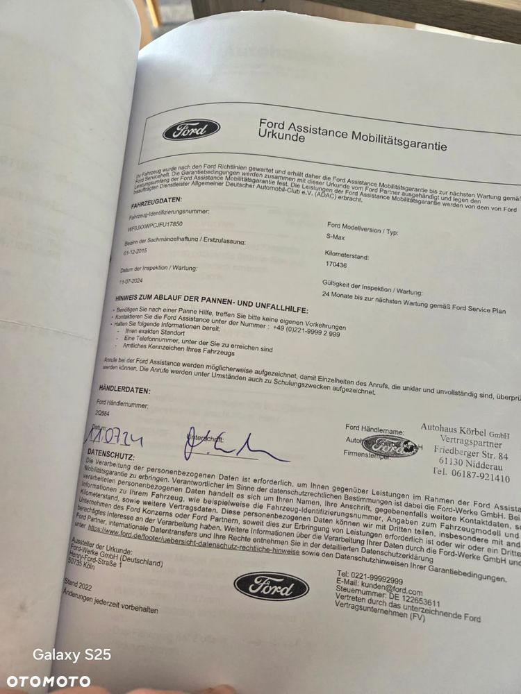 Ford S-Max 2.0 EcoBlue Titanium - 24