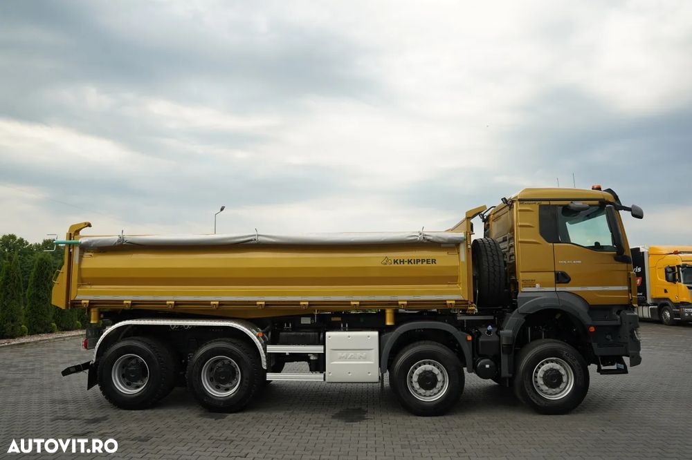 MAN TGS 41.480 / 8X6 / BASCULATOR 3 LATE / BORDMATIC / KH KIPPER / AUTOMAT / NOU / 2026 / - 15
