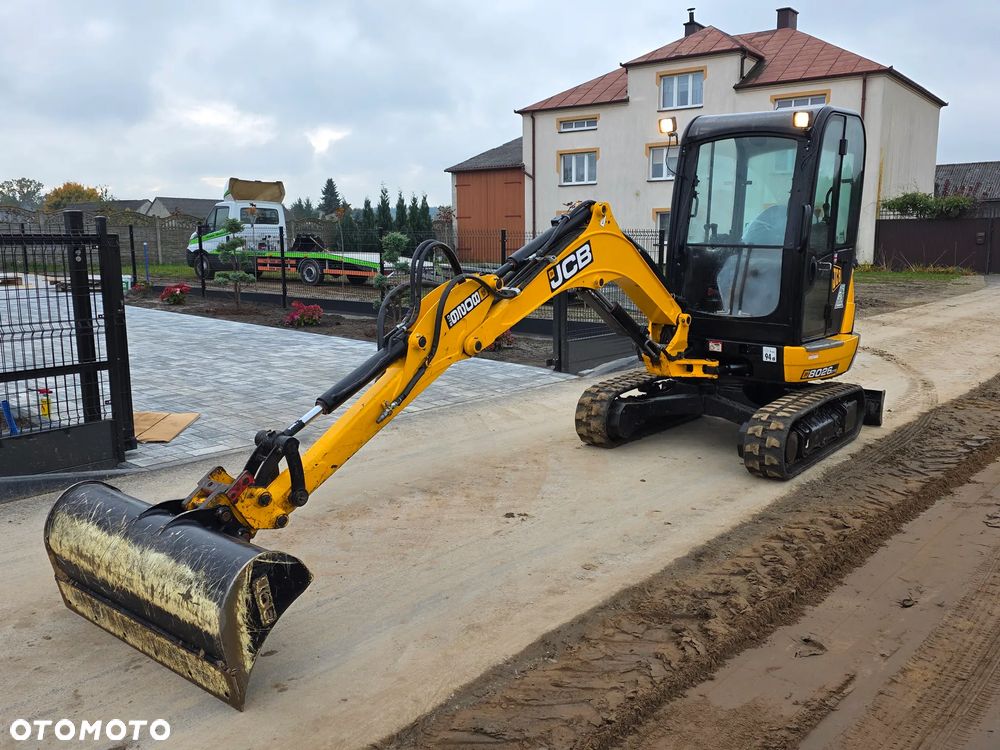 JCB JCB 8026 mini koparka 3 łyżki szybkozłącze 1 wł sprowadzona serwisowana idealna 8025 - 19