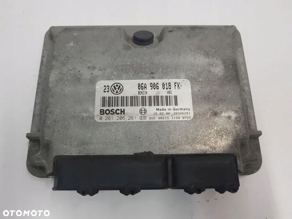 KOMPUTER EKU STEROWNIK SILNIKA VW SKODA SEAT 06A906018 0261206261 - 1