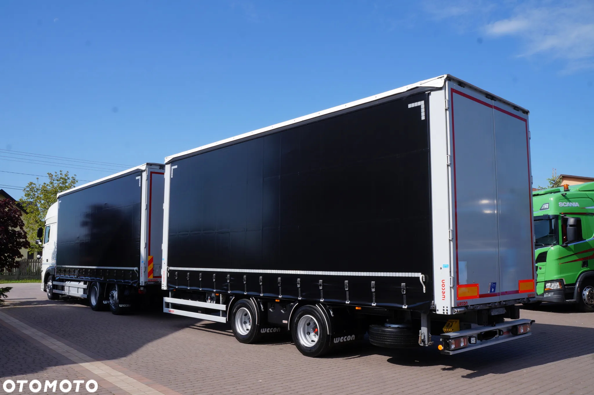 DAF XF 480 EURO 6 ZESTAW TANDEM PRZEJAZDOWY 120 M3  7,7 M + 7,7 M WECON - 4