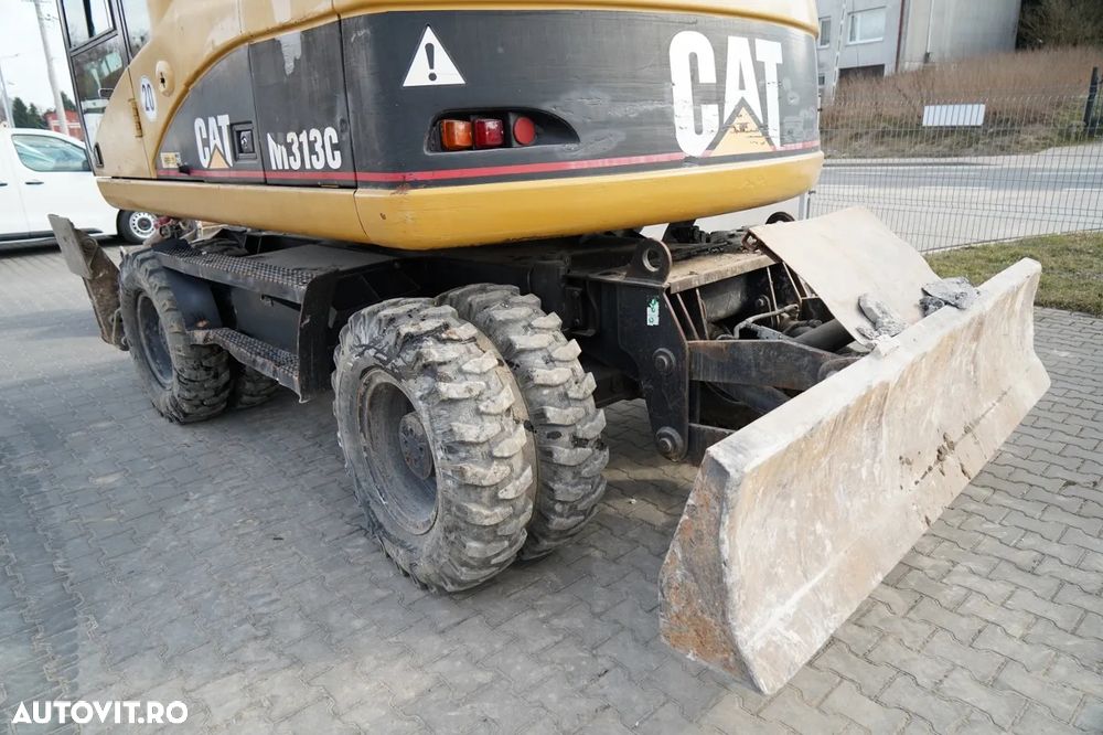 Cat M313C / EXCAVATOR PE ROȚI / CU ÎNCLINARE PIVOTANTĂ - 11