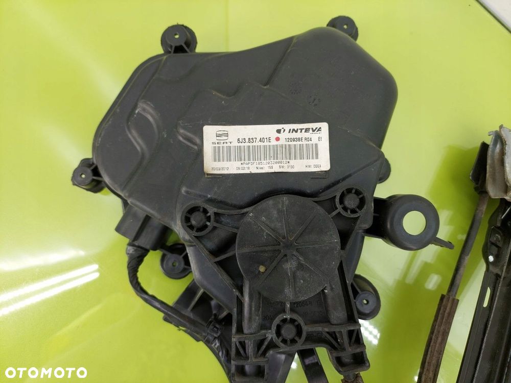 Podnośnik szyby przód lewy Seat Ibiza IV 3D 2009-2017 6J3837401E 6R0959801N - 5