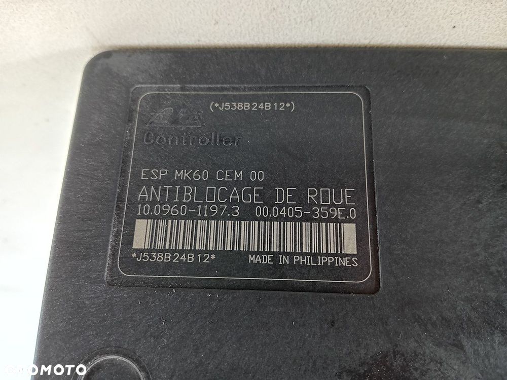 POMPA ABS PEUGEOT 207 SW 1.6 HDI DIESEL KOMBI 10.0960-1197.3 - 8