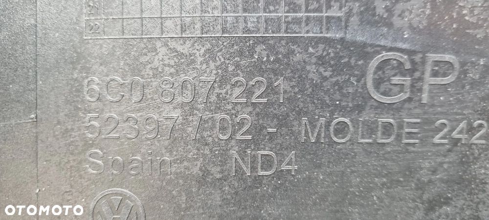 VW POLO 6C0 LIFT 2014- Zderzak przód oryginał MG035 - 14