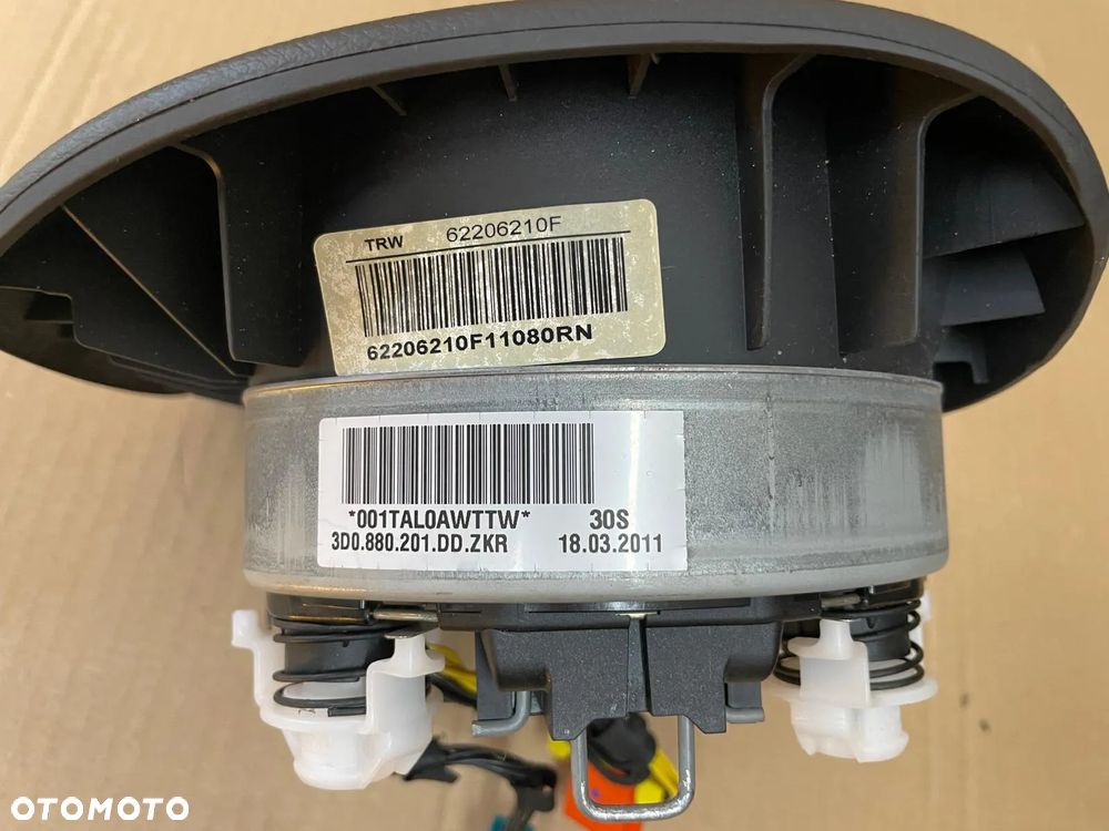 VW PHAETON LIFT 10-15 PODUSZKA AIRBAG KIEROWCY 3D0880201DD ORYGINAŁ - 3