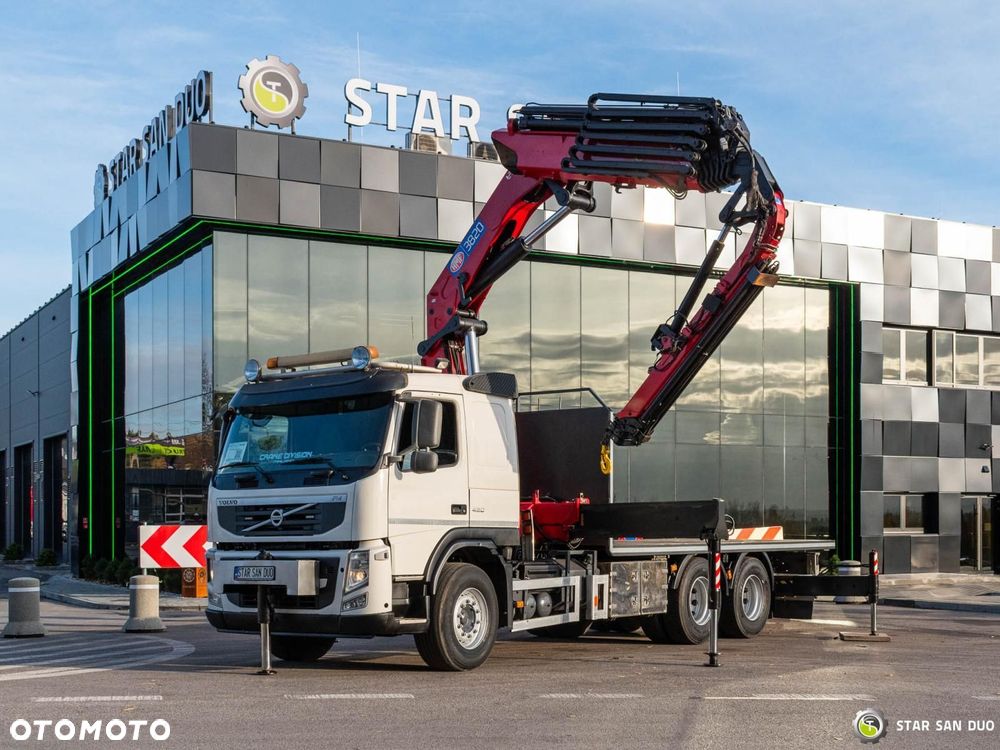 Volvo FM 420 6x2 HMF 3820-K6 Fly Jib Hds Żuraw - 10