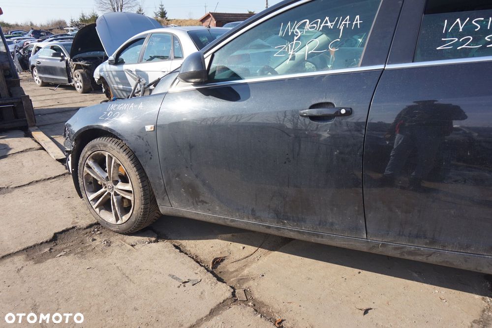 DRZWI PRZEDNIE LEWE INSIGNIA A I KOMBI Z22C  CZARNY OPEL 2008-2013 - 2