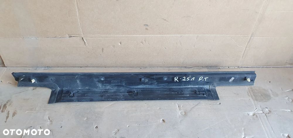 Nakładka listwa osłona progu prawy tył Mercedes R-Klasa W251 A2516800435 - 5