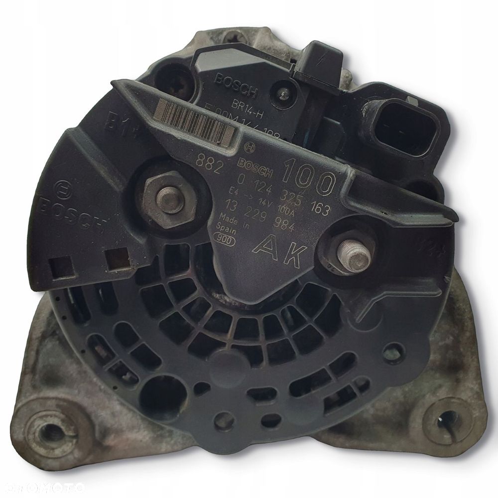ALTERNATOR Opel Vectra C 1.8 100A Bosch 0124325163 AK 100A - 5